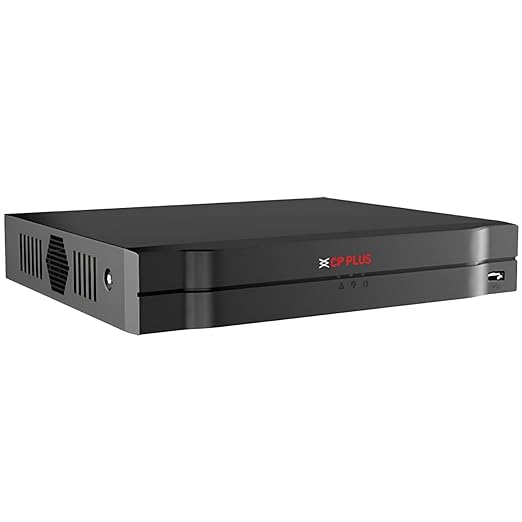 CP Plus 4Ch. Network Video Recorder, Max 80Mbps Network Bandwidth, Instastream/H.265/Smart H.264+, Up to 8MP Resolution, Support 1 SATA HDDs up to 8TB, 2 USB Ports(USB2.0) [CP-UNR-104F1]