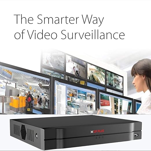 CP Plus 4Ch. Network Video Recorder, Max 80Mbps Network Bandwidth, Instastream/H.265/Smart H.264+, Up to 8MP Resolution, Support 1 SATA HDDs up to 8TB, 2 USB Ports(USB2.0) [CP-UNR-104F1] thumbnail 6