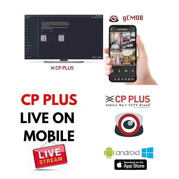 CP Plus HD 2.4MP illumax Dual Light Bullet CCTV (CP-URC-TC24PL3C-L) thumbnail 2