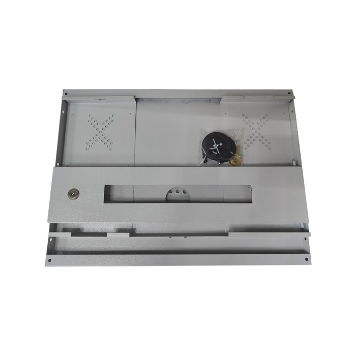 Metal 2U Folding Rack (with Brown Box)