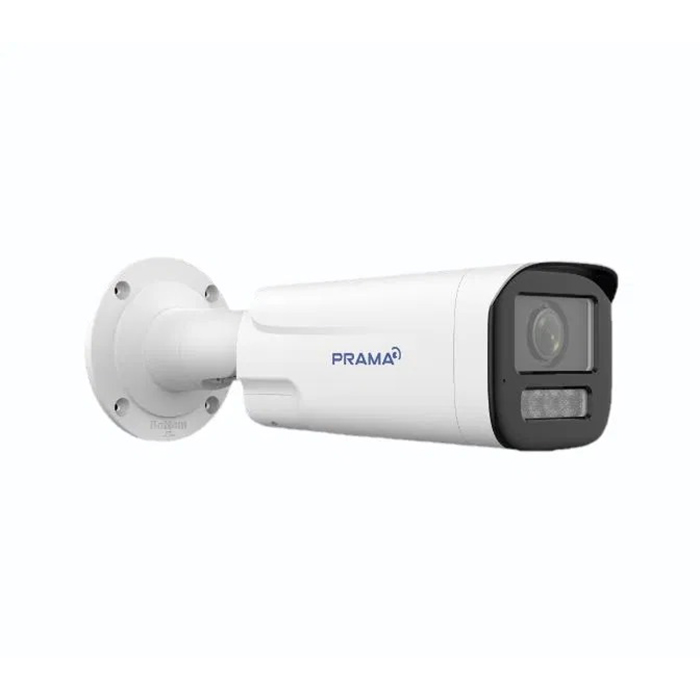 PT-NC146D3-WNRAM(D2) | Prama 4MP IP Dual Light Varifocal Bullet Camera (Lens: 2.8mm - 12mm)