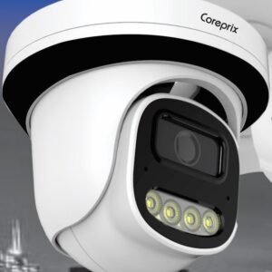 COREPRIX 8MP IP /NETWORK COLOR NIGHT METAL DOME WITH POE - INBUILT AUDIO (CPI 8M D3SL-MD)