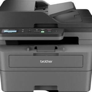 Brother DCP-L2640DW 2 in 1 (ID) Copy Button Auto Duplex Laser Printer, 34 PPM, Print Scan Copy, LCD Display, ADF, 256 MB Memory, (WiFi WiFi Direct LAN USB), 250 Sheet Paper Tray, Free Installation